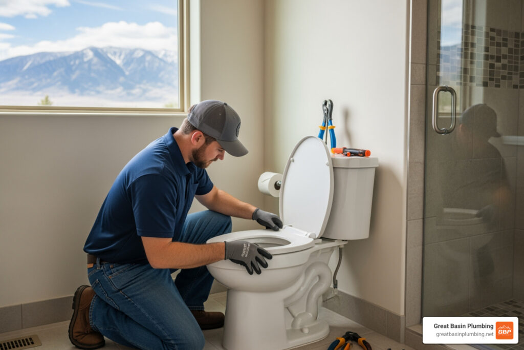 toilet installation utah